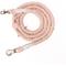 Show in main carousel: Lucy & Co. Hands-Free Rope Dog Leash, 7-ft long, 3/4-in wide, Rosewater Pink slide 1 of 4