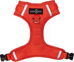 Lucy & Co. The Cheery Red No-Pull Dog Harness, Red, Large: 20 to 28-in chest