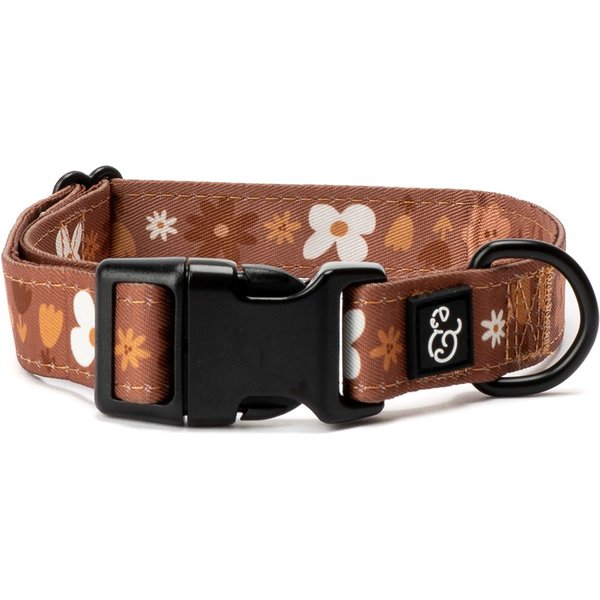 Lucy & Co. The Cheery Cherries Polyester Standard Dog Collar, Red