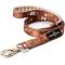 Show in main carousel: Lucy & Co. The Chocolate Meadows Polyester Standard Dog Leash, Brown, Small: 5-ft long, 3/5-in wide slide 1 of 4