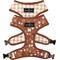 Show in main carousel: Lucy & Co. The Chocolate Meadows Reversible Basic Dog Harness, Brown, Medium: 17 to 23-in chest slide 1 of 6