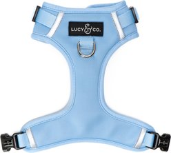 Lucy & Co. The Denim Blue No-Pull Dog Harness, Blue, Medium: 17 to 23-in chest