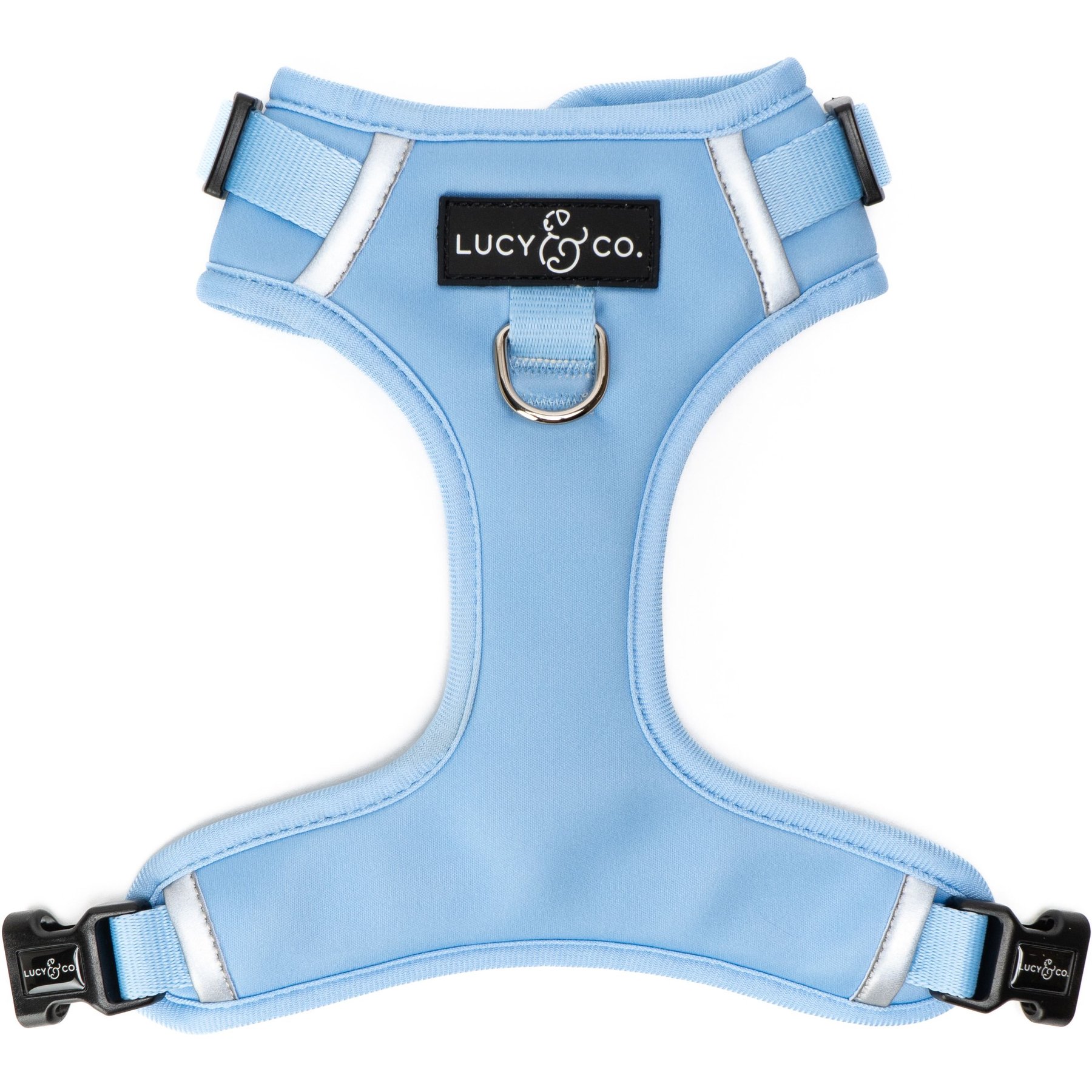 Lucy & Co. The Denim Blue No-Pull Dog Harness, Blue, X-Large: 23 to 32-in chest