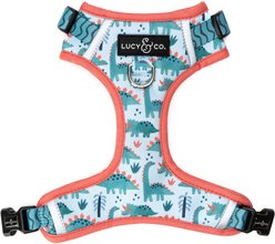 Lucy & Co. The DinoROAR No-Pull Dog Harness, Green, Medium: 17 to 23-in chest