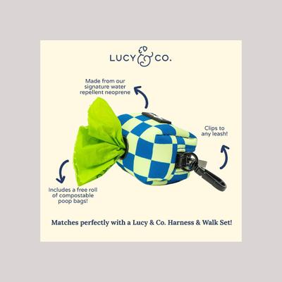 Show full view: Lucy & Co. The Have a Nice Day Poop Bag Dispenser with Bags, 15 count, Unscented slide 4 of 4