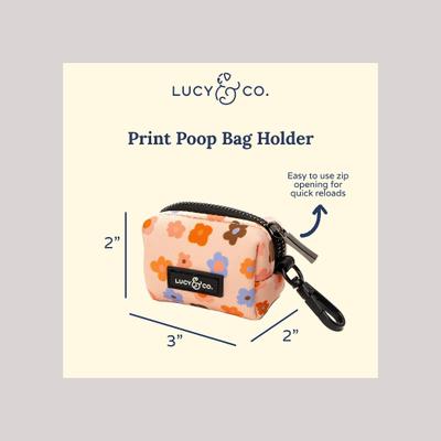 Show full view: Lucy & Co. The Let's Groove Poop Bag Dispenser with Bags, 15 count, Unscented slide 3 of 5