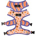 Lucy & Co. The Let's Groove Reversible Dog Harness, Coral, Medium: 17 to 23-in chest