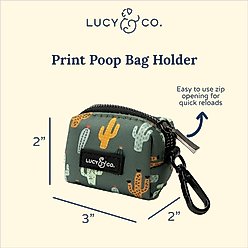 Lucy & Co. The Looking Sharp Poop Bag Dispenser with Bags, 15 count, Unscented slide 2 of 3