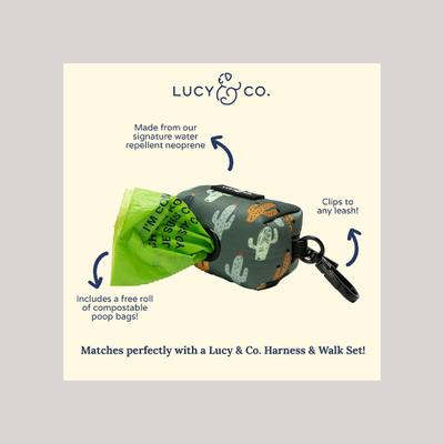 Show full view: Lucy & Co. The Looking Sharp Poop Bag Dispenser with Bags, 15 count, Unscented slide 3 of 3