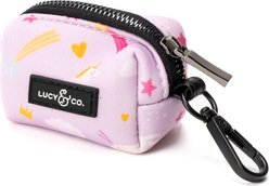 Lucy & Co. The Making Magic Poop Bag Dispenser with Bags, Purple