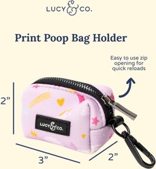 Lucy & Co. The Making Magic Poop Bag Dispenser with Bags, Purple slide 2 of 3