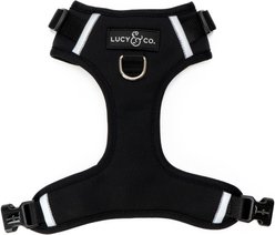 Lucy & Co. The Midnight No-Pull Dog Harness, Black, X-Small: 12 to 15-in chest