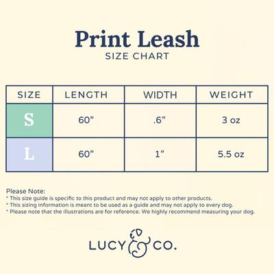 Show full view: Lucy & Co. The Posy Pink Dog Leash, Pink, Small: 5-ft long, 3/5-in wide slide 5 of 7