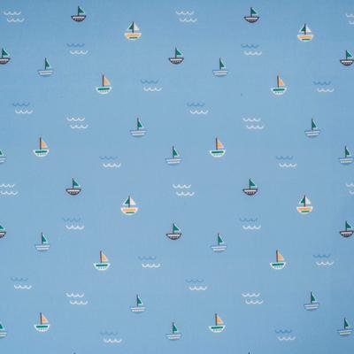 Show full view: Lucy & Co. The Set Sail Dog Bandana, Blue, Large slide 4 of 5