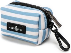 Lucy & Co. The Set Sail Poop Bag Holder, Blue