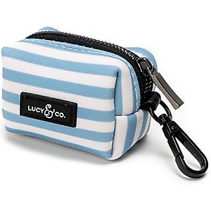 Lucy & Co. The Set Sail Poop Bag Holder, Blue