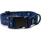 Show in main carousel: Lucy & Co. The Space Doodle Dog Collar, Navy, Medium: 13 to 20-in neck, 1-in W slide 1 of 5