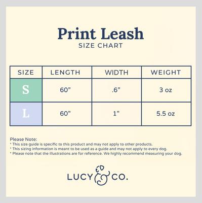 Show full view: Lucy & Co. The Space Doodle Polyester Padded Handle Dog Leash, Navy, Large: 5-ft long, 1-in wide slide 4 of 4