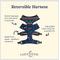 Show in main carousel: Lucy & Co. The Space Doodle Reversible Dog Harness, Navy, X-Large: 23 to 32-in chest slide 2 of 8