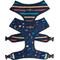 Show in main carousel: Lucy & Co. The Space Doodle Reversible Dog Harness, Navy, X-Small: 12 to 15-in chest slide 1 of 8