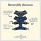Show in main carousel: Lucy & Co. The Space Doodle Reversible Dog Harness, Navy, X-Small: 12 to 15-in chest slide 2 of 8