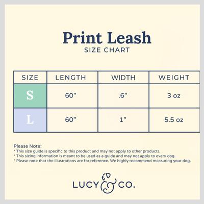 Show full view: Lucy & Co. The Take a Hike Polyester Padded Handle Dog Leash, Green, Large: 5-ft long, 1-in wide slide 4 of 4