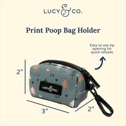 Lucy & Co. The Take a Hike Poop Bag Dispenser with Bags, 15 count, Unscented slide 2 of 3