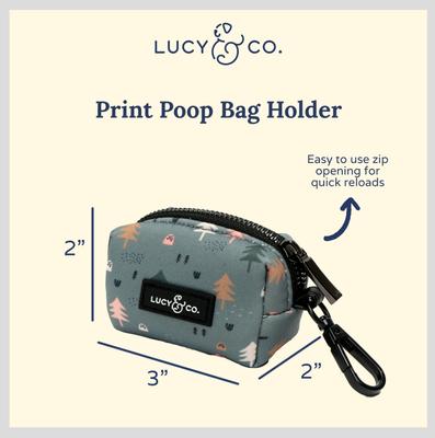 Show full view: Lucy & Co. The Take a Hike Poop Bag Dispenser with Bags, 15 count, Unscented slide 2 of 3