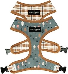 Lucy & Co. The Take a Hike Reversible Dog Harness, Green, X-Small: 12 to 15-in chest