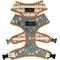 Show in main carousel: Lucy & Co. The Take a Hike Reversible Dog Harness, Green, X-Small: 12 to 15-in chest slide 1 of 8
