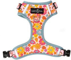 Lucy & Co. The Y2K Baby No-Pull Dog Harness, Pink, Large: 20 to 28-in chest