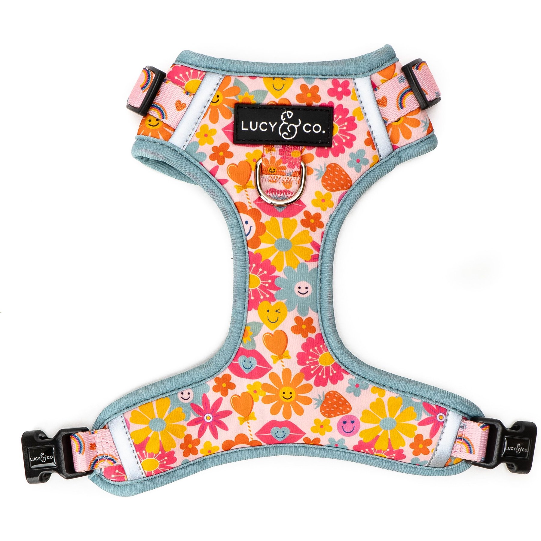 Lucy & Co. The Y2K Baby No-Pull Dog Harness, Pink, X-Small: 12 to 15-in chest