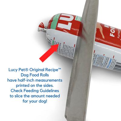 Show full view: Lucy Pet Products Beef Formula Dog Food Roll, 1-lb bag slide 8 of 10