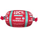 Lucy Pet Products Beef Formula Dog Food Roll, 2.75-oz bag, case of 36