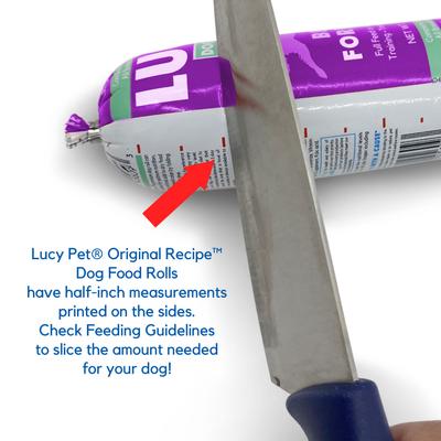 Show full view: Lucy Pet Products Chicken Formula Dog Wet Food, 1-lb roll, 1 count slide 8 of 10