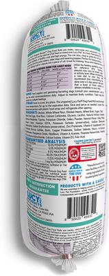 Show full view: Lucy Pet Products Chicken Formula Dog Wet Food, 2.5-lb roll, 1 count slide 3 of 10