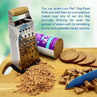 Show full view: Lucy Pet Products Chicken Formula Dog Wet Food, 4-lb roll, 1 count slide 4 of 8