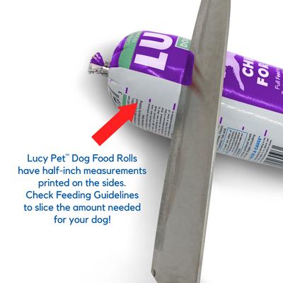 Show full view: Lucy Pet Products Chicken Formula Dog Wet Food, 4-lb roll, 1 count slide 7 of 8