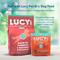 Show in main carousel: Lucy Pet Products Hip To Be Square Salmon & Pumpkin Formula Grain-Free Dog Treats, 6-oz bag slide 7 of 10
