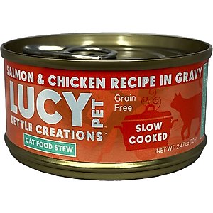 キャットフード LUCY ULTRA REDUCED CALORIE CAT FOOD 2.27 Lucy Pet | Salmon, Pumpkin & Quinoa Grain Free Cat Food