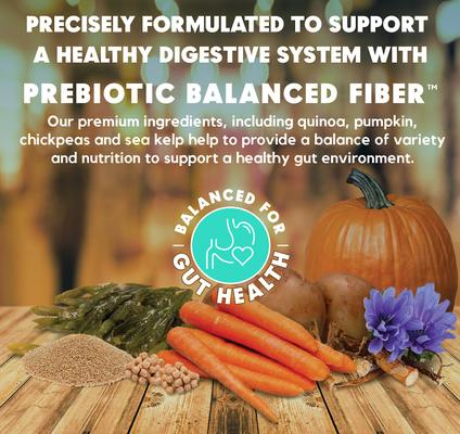 Show full view: Lucy Pet Products Limited Ingredient Diet Chicken, Brown Rice & Pumpkin Formula Dry Dog Food, 25-lb bag slide 5 of 11