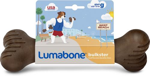 Show full view: Lumabone Bulkster Beef Flavor Dog Toy, X-Large slide 3 of 8