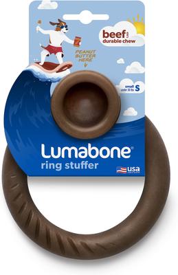 Show full view: Lumabone Ring-Stuffer Beef Flavor Dog Toy, Small slide 3 of 7