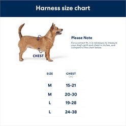 LupinePet ECO Recycled Step In Dog Harness, Tropical Sea, Medium: 19 to 28-in chest, 1-in wide slide 2 of 2
