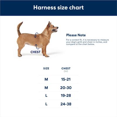 Show full view: LupinePet Reflective H-style Cat Harness, Small: 12 to 20-in chest slide 3 of 3