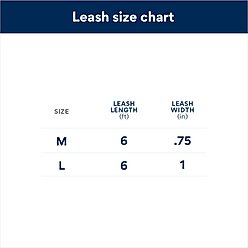 LupinePet Reflective Padded Handle Dog Leash, Pink Diamond, Small: 6-ft long, 1/2-in wide slide 2 of 2