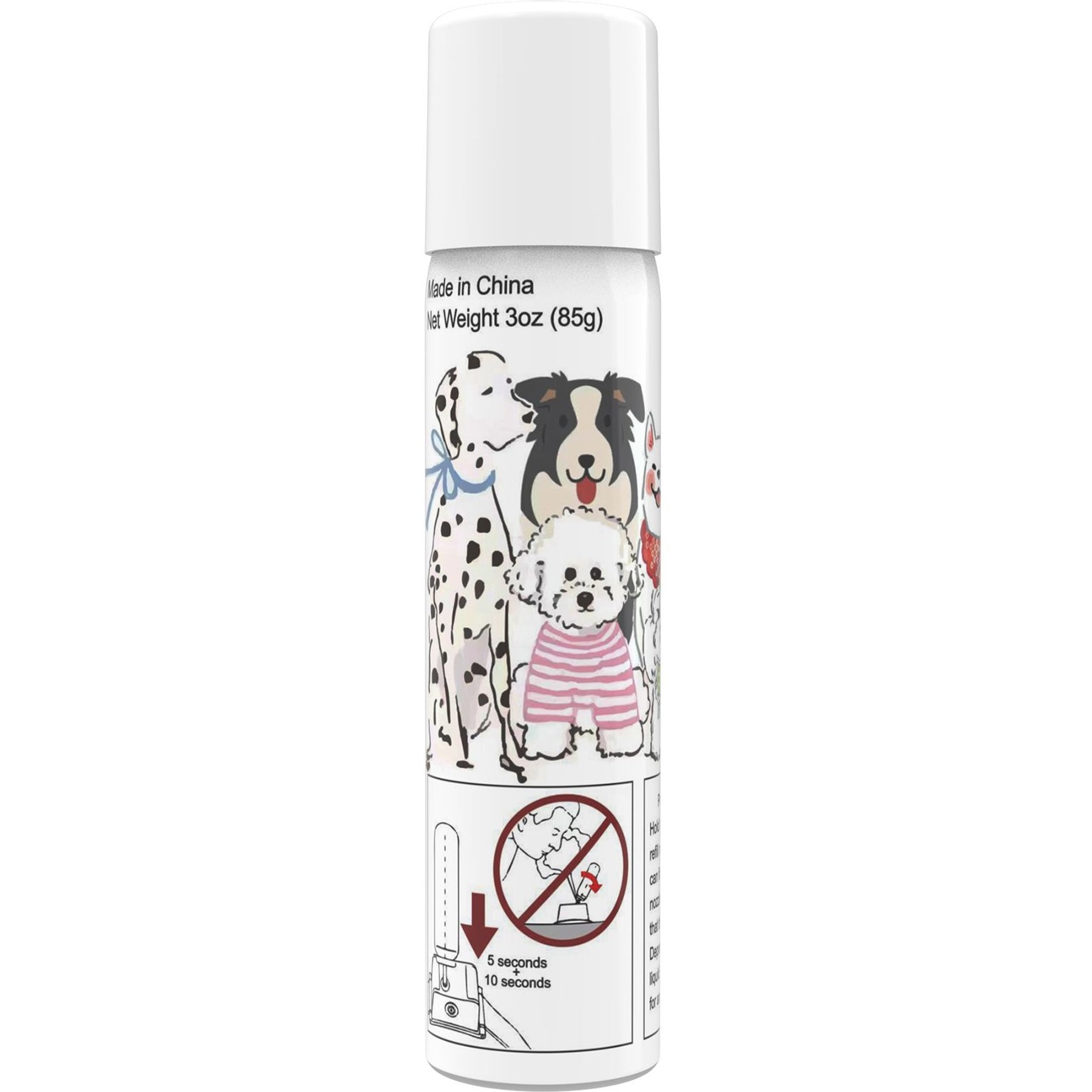 LvLrister Dog Deterrent Spray Refill, 3-fl oz bottle