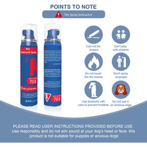 LvLrister Pet Spray Instructor Dog Behavior Detterent Spray, 70-ml bottle, 1 count