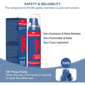 LvLrister Pet Spray Instructor Dog Behavior Detterent Spray, 70-ml bottle, 1 count