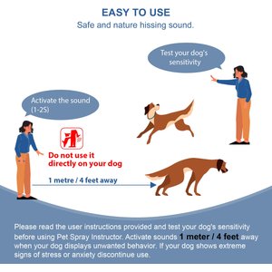 LvLrister Pet Spray Instructor Dog Behavior Detterent Spray, 70-ml bottle, 2 count